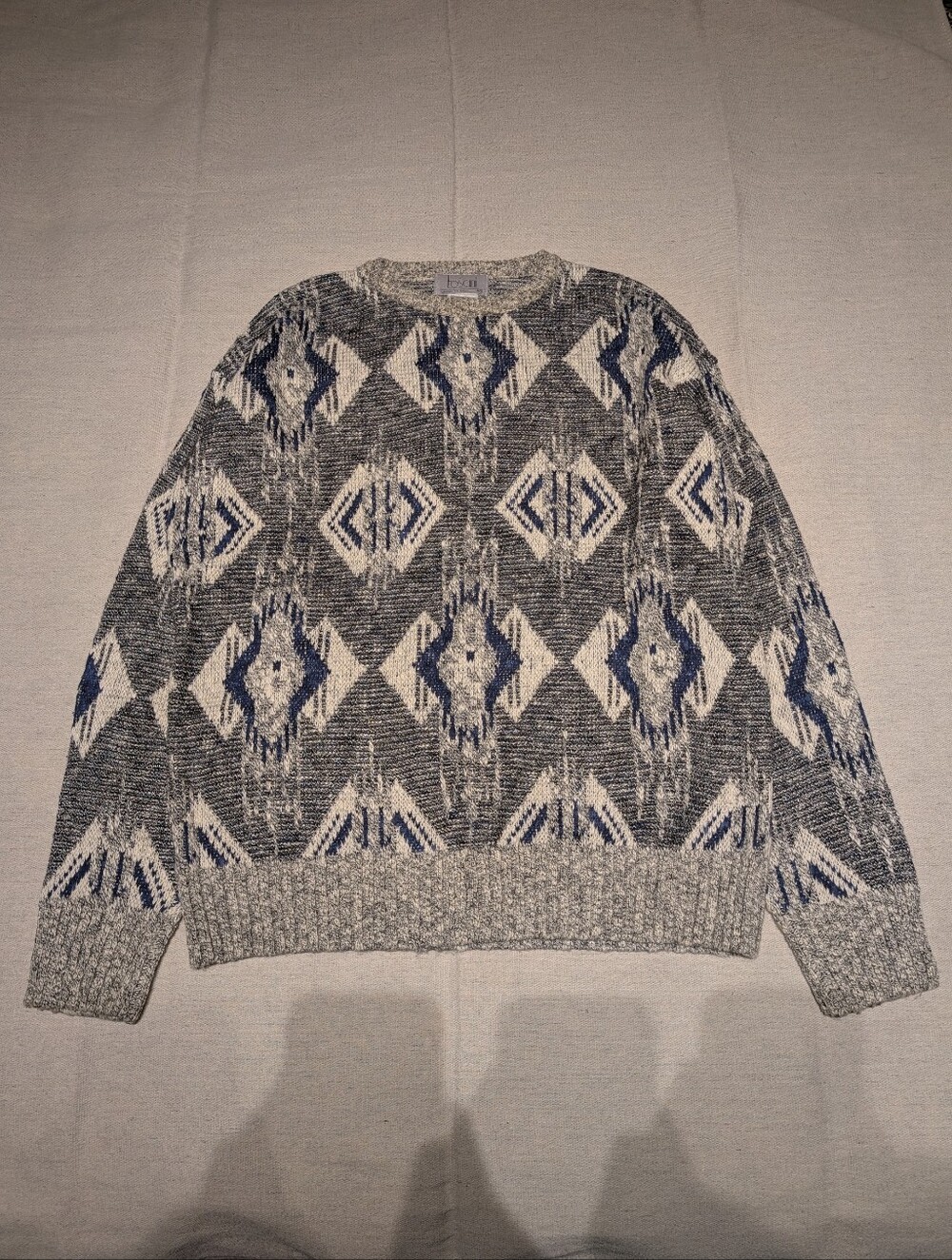Vintage Tosani men's knit sweater men's M L